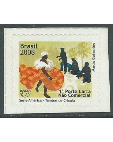 C2726/2008  UPAEP TAMBOR DE CRIOULA  - 10.919 Mint
